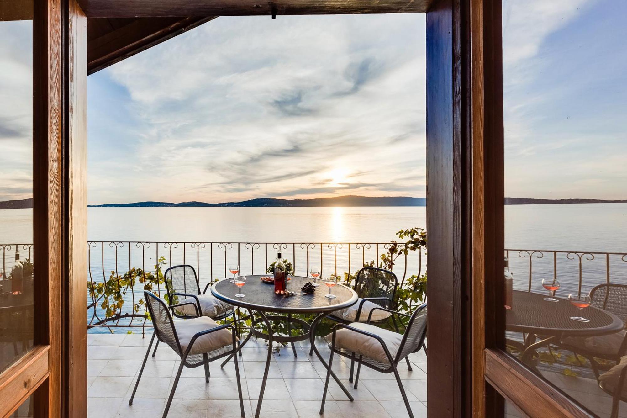 Sunset Family House In Bibinje On The Beach Экстерьер фото