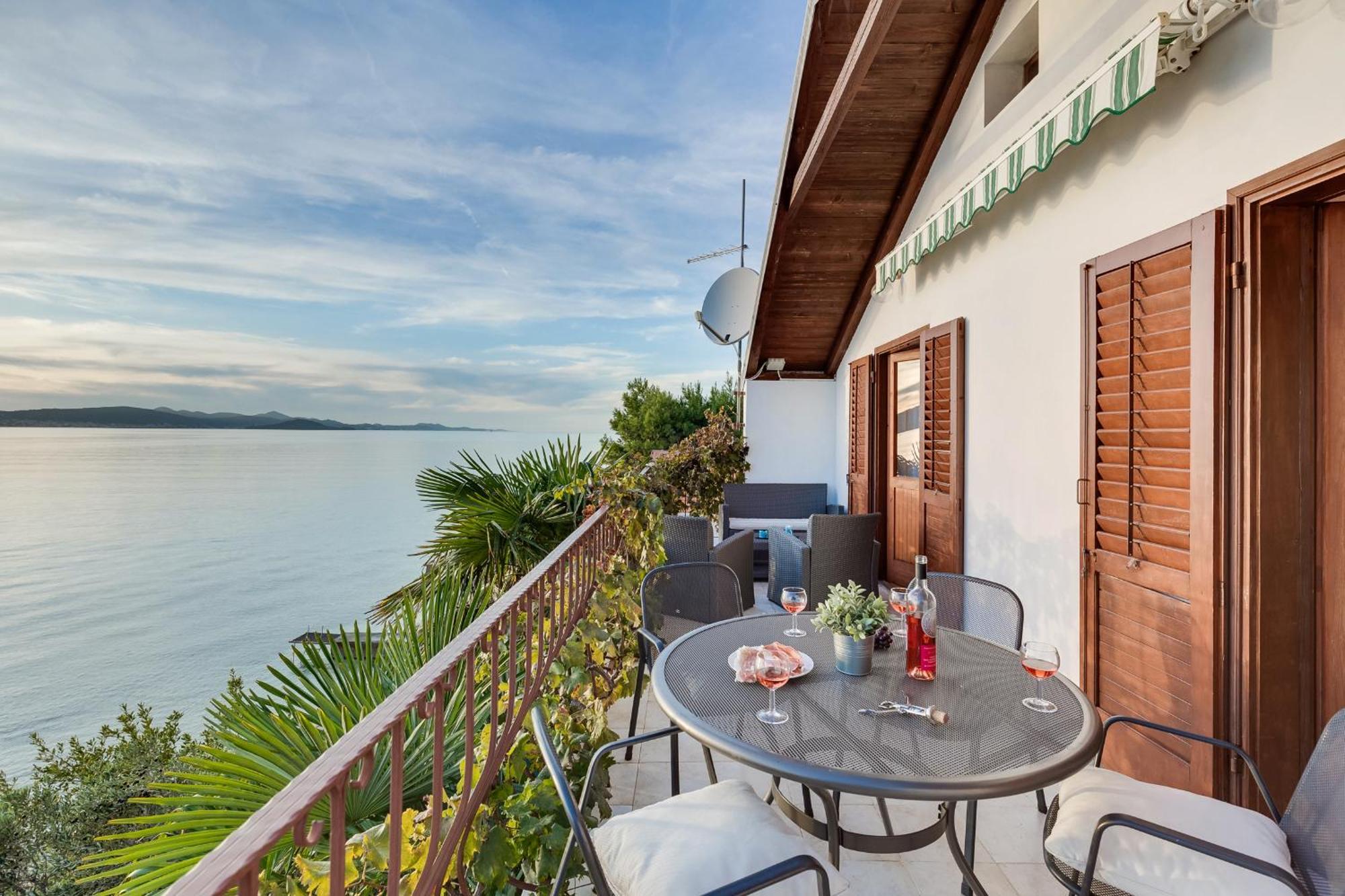 Sunset Family House In Bibinje On The Beach Экстерьер фото