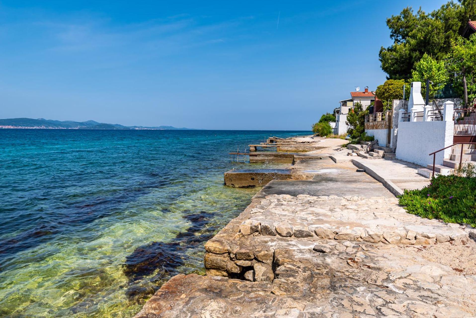 Sunset Family House In Bibinje On The Beach Экстерьер фото